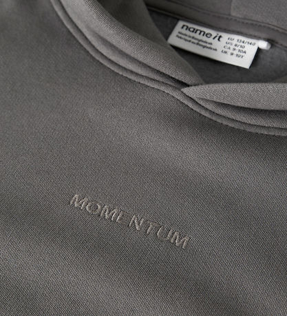 Name it Sweatshirt - NkmRoen - Charcoal Gray