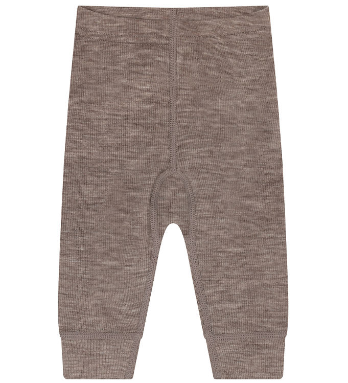 CeLaVi Leggings - Uld - Walnut Melange