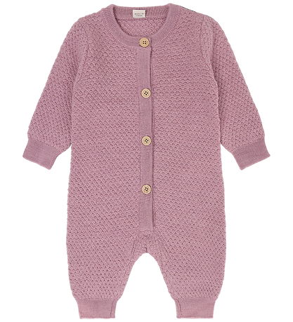 CeLaVi Cardigan - Strik - Uld - Lilas Melange