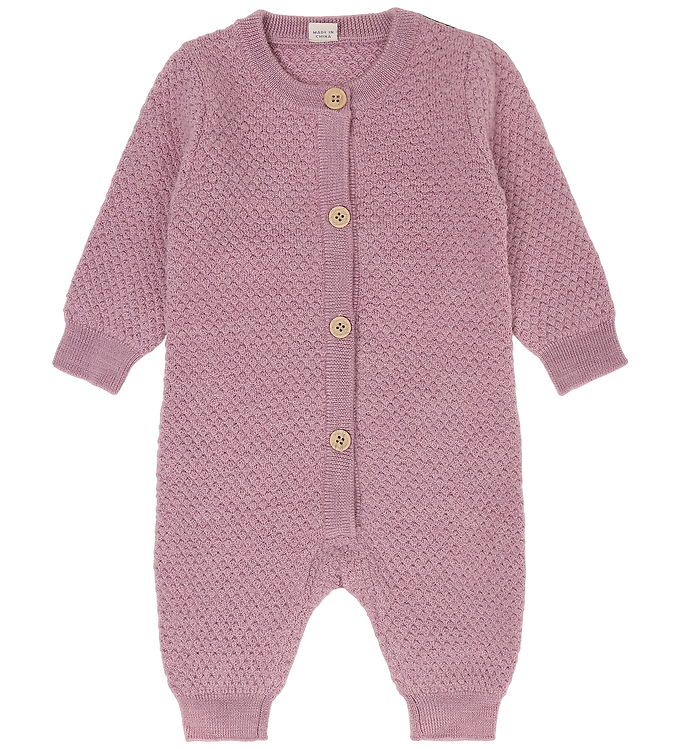 CeLaVi Cardigan - Strik - Uld - Lilas Melange