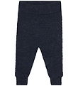 CeLaVi Bukser - Strik -Uld - Ombre Blue Melange