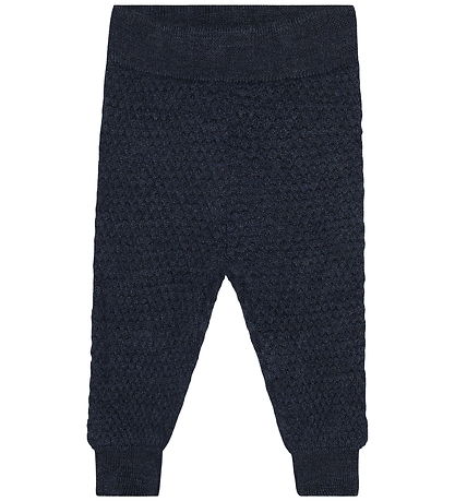 CeLaVi Bukser - Strik -Uld - Ombre Blue Melange