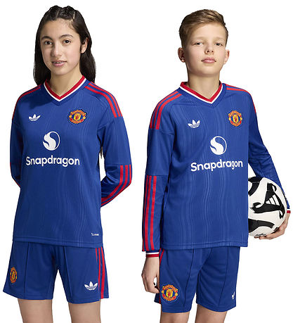 adidas Performance Fodboldtrøje - Mufc - Royblu