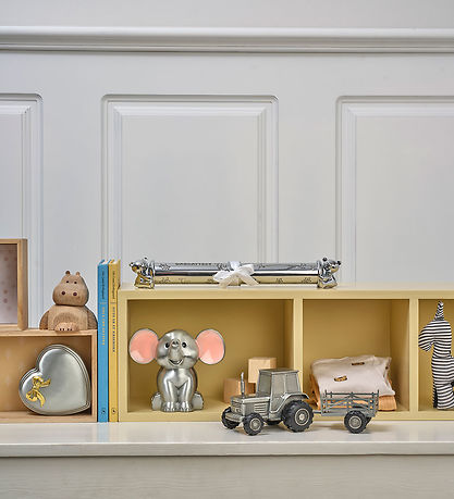 Noa Kids Sparegris - Fortinnet - Elefant/Lyserød