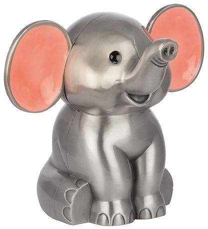 Noa Kids Sparegris - Fortinnet - Elefant/Lyserød