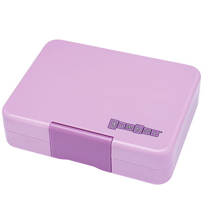Yumbox Madkasse m. 3 Rum - Bento Snack - 480 ml - Ami Purple