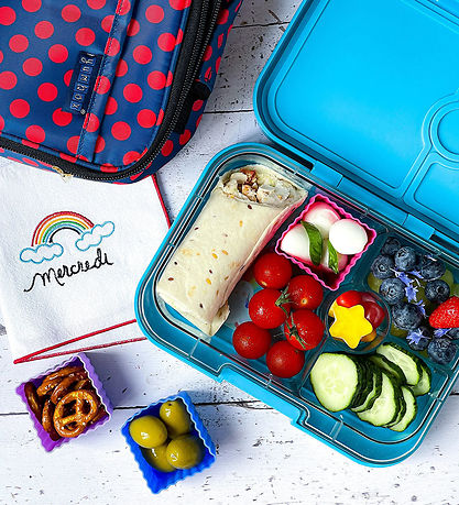 Yumbox Indsatser - 3-pak - Silikone - Bento Cups - Purple