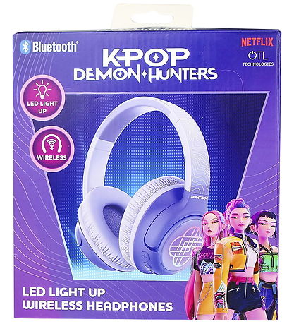 OTL Høretelefoner m. Lys - Over-ear - Bluetooth/Kabel - Kpdh Hun