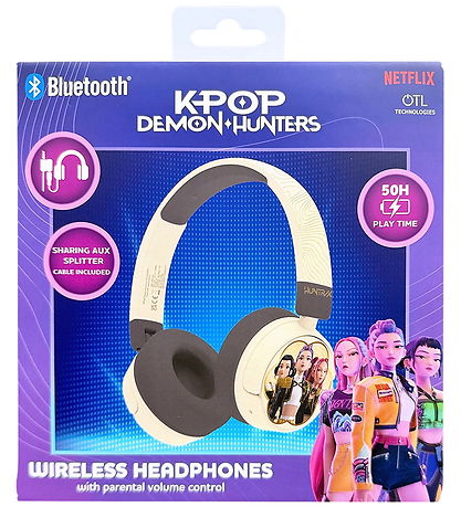 OTL Høretelefoner m. Lys - On-ear - Bluetooth/Kabel - Kpdh Huntr