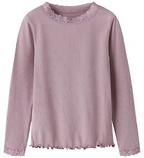 Name It Bluse - NmfRiona - Mauve Shadows