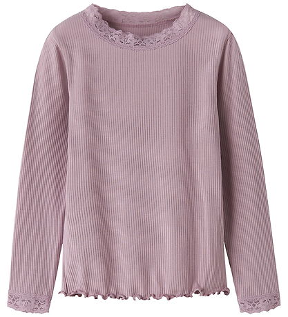 Name It Bluse - NmfRiona - Mauve Shadows