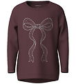 Name It Bluse - NmfViparty - Catawba Grape/Cute Bow