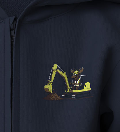 Name It Cardigan - NmmVoltinus - Navy Blazer/Moose Excavator