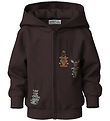 Name It Cardigan - NmmVoltinus - Chocolate Plum/Racing