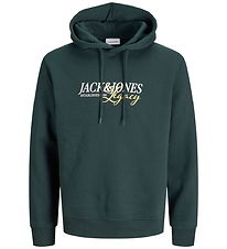 Jack & Jones Hættetrøje - JjJade - Scarab/Big print