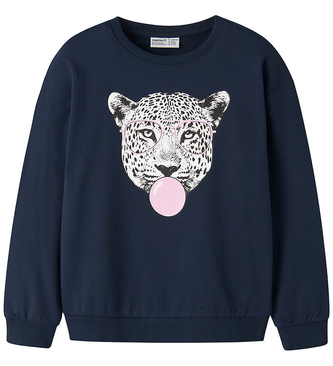 Name It Sweatshirt - NkfViloui - Navy Blazer/Cool Leo
