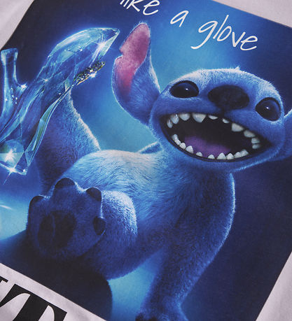 Name It T-shirt - NkfOlba - Stitch - Lavender Fog