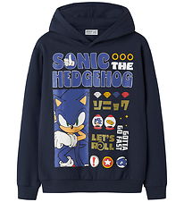 Name It Hættetrøje - NkmOdell - Sonic - Navy Blazer