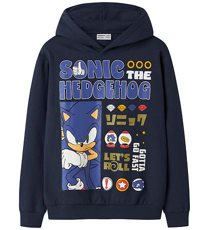 Name It Hættetrøje - NkmOdell - Sonic - Navy Blazer