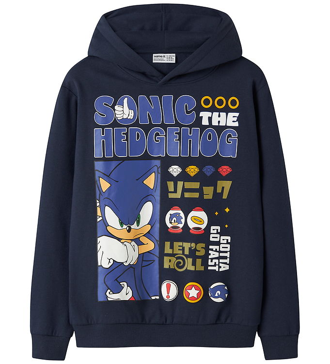 Name It Hættetrøje - NkmOdell - Sonic - Navy Blazer