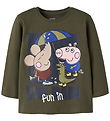 Name It Bluse - NmmOlive - Gurli Gris - Olive Night