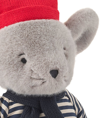 Liewood Bamse - : Bodie Mouse Teddy - Silver lining