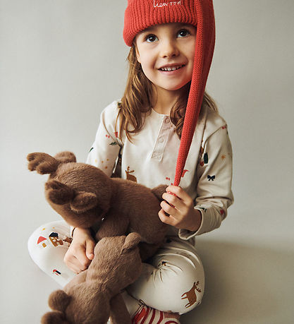 Liewood Bamse -  Berto Reindeer Teddy - Pecan