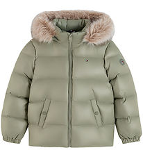 Tommy Hilfiger Dunjakke - Utility Sage
