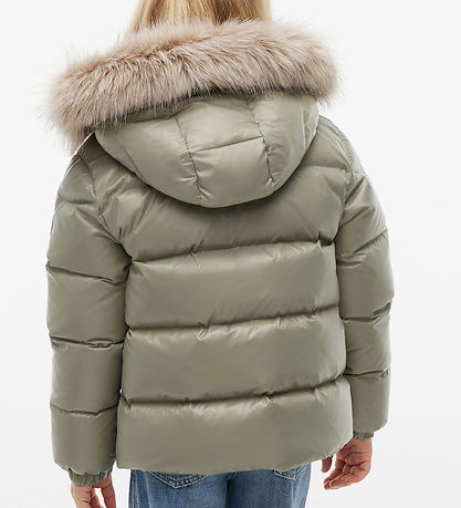 Tommy Hilfiger Dunjakke - Utility Sage