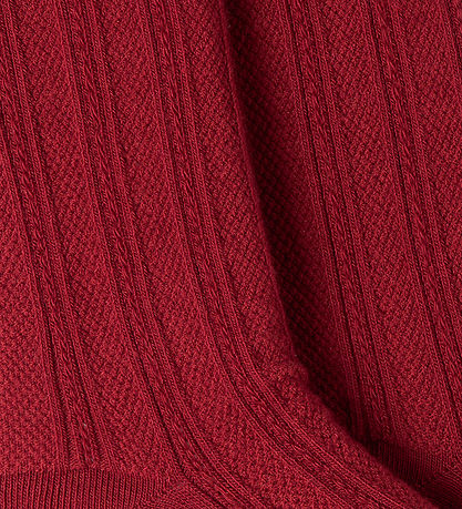 Name It Strømpebukser - NmfRose - Red Dahlia