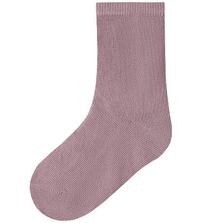 Name It Strømper - 3-pak - NmfRaffier - Catawba Grape/Mauve Shad