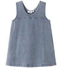 Lil Atelier Kjole - NmfDevas - Medium Blue Denim