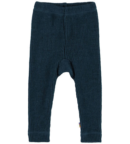 Joha Leggings - Uld - Strik - Mørke Blå