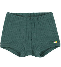 Joha Boxershorts - Uld - Rib - Turkis