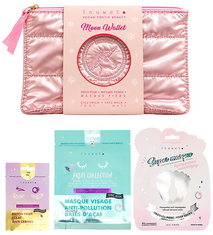 Inuwet Gavesæt - Ansigtsmaske/Fodmaske - Rose