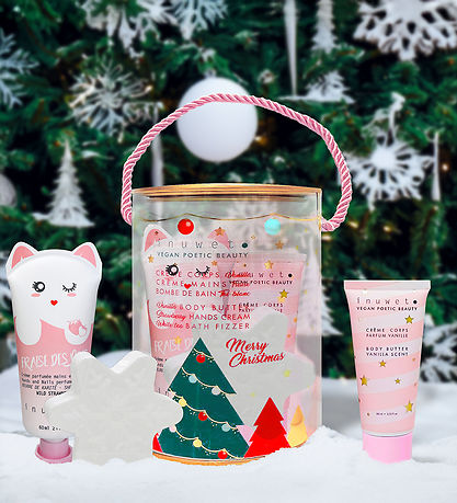 Inuwet Plejeprodukter - Håndcreme/Bodylotion/Badebombe - Snowbal