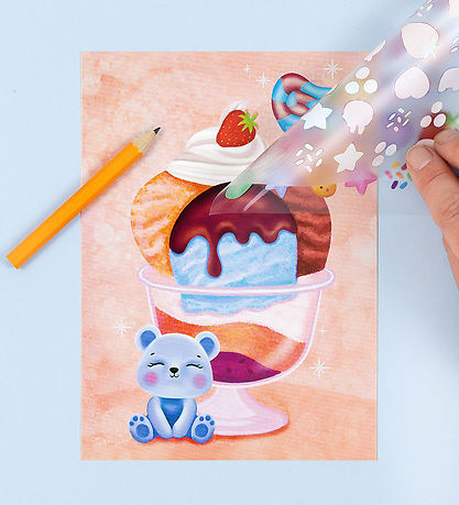 Tiger Tribe Klistermærker - Transfer Magic - Ice Cream Dreams