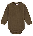 Joha Body l/æ - Uld - Rib - Brun