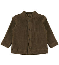 Joha Cardigan - Uld - Strik - Brun