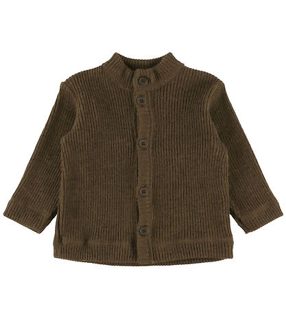 Joha Cardigan - Uld - Strik - Brun