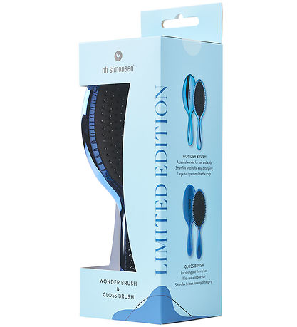 HH Simonsen Hårbørste - 2-pak - Wonder & Gloss Brush - Limited E