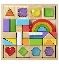 Melissa & Doug Mixed Materials Sensory Sorting Blocks - 39-dele