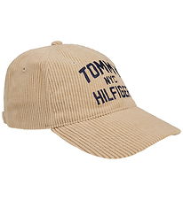 Tommy Hilfiger Kasket - Fløjl - Cord - Gentle Gold