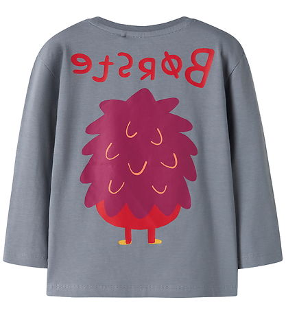 Name It Bluse - NmmAcai - Børste - Tradewinds