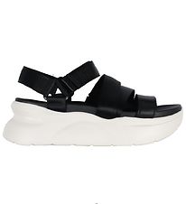 UGG Sandaler - W LA Shores - Sort/Hvid UGG Sandaler - W LA Shores - Sort/Hvid