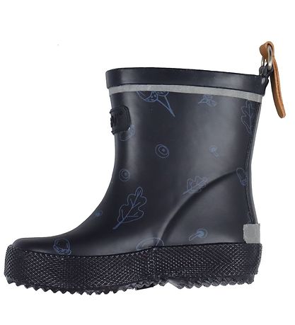 CeLaVi Gummistøvler - Kort - Navy m. Print