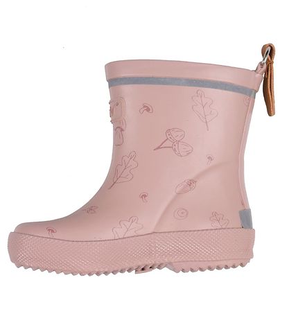 CeLaVi Gummistøvler - Kort - Misty Rose m. Print
