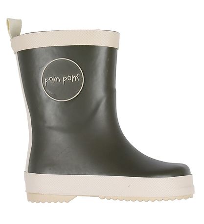 Pom Pom Gummistøvler - Hunter Green Pom Pom Gummistøvler - Hunter Green
