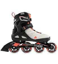 Rollerblade Rulleskøjter - Macroblade - 80 W - Gray/Coral - Inli Rollerblade Rulleskøjter - Macroblade - 80 W - Gray/Coral - Inli