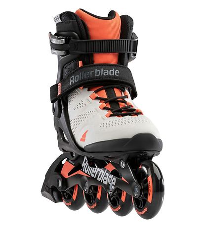 Rollerblade Rulleskøjter - Macroblade - 80 W - Gray/Coral - Inli